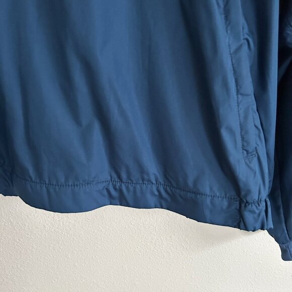 North End Jacket Snap On Tools Logo Vented Pullover Windbreaker Blue - Picture 3 of 10